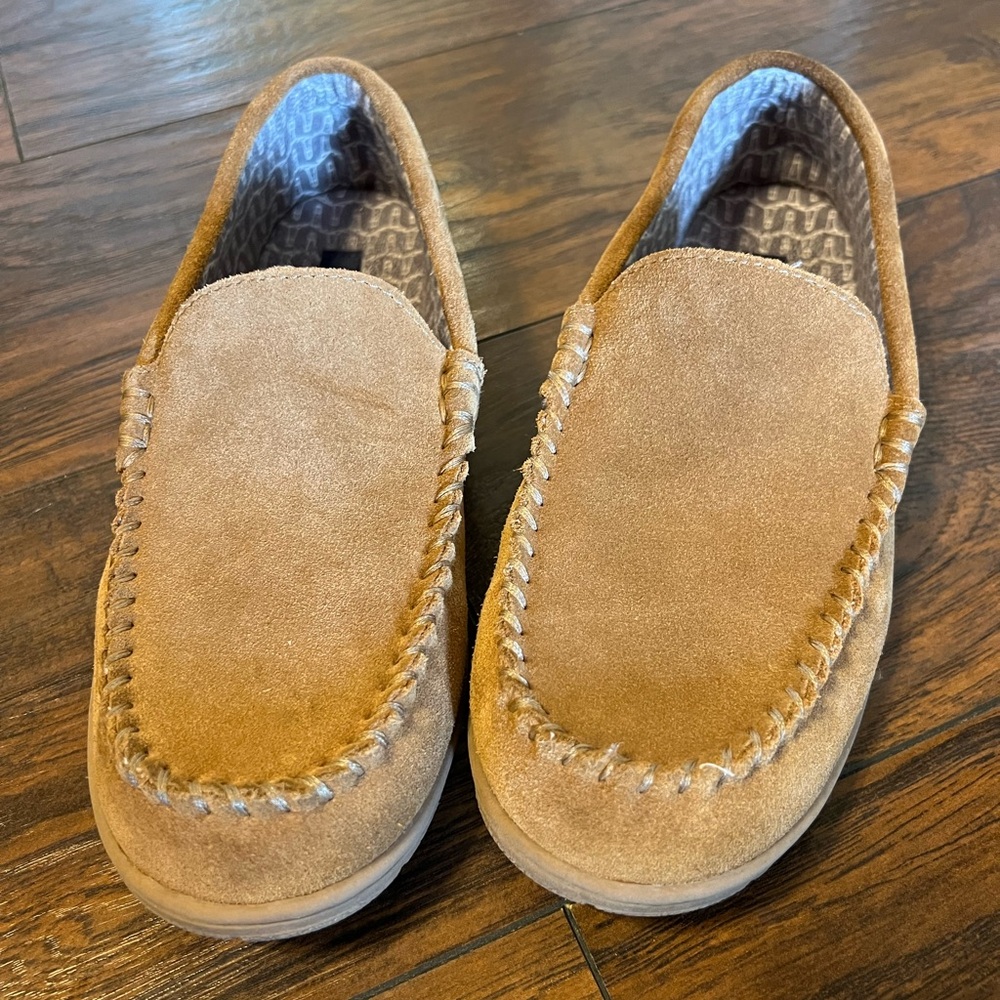 Tan Suede Men's Loafers